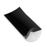 4.45 x 3.19 " Black Pillow Box