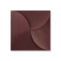 5.71 x 5.71 " Bronze Ore Textured Silk 80lb Pouchette Envelopes