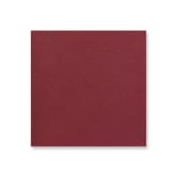145x145mm Claret Textured Seta 120gsm Pouchette Buste