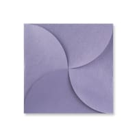 145x145mm Lilac Textured Silk 120gsm Pouchette  Envelopes