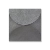 145x145mm Soie texturée argentée 120gsm Pochettes Enveloppes