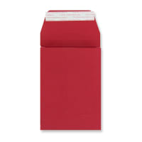 162x114x25 Dark Red Post Marque Lightweight Gusset 160gsm Peel & Seal Envelopes