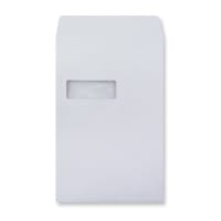 324x229x25 White Post Marque Lightweight Gusset Window 180gsm Peel & Seal Envelopes