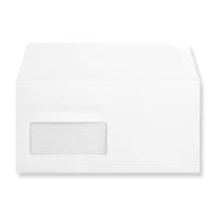 4.33 x 8.66 " White Wallet Post Marque Lightweight 154lb Window Peel & Seal Envelopes