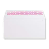 4.49 x 9.02 "White Wallet Post Marque Lightweight 154lb Peel & Seal Envelopes