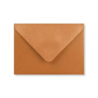 82x113mm C7 Copper Pearlescent Wallet Gummed 120gsm Envelopes