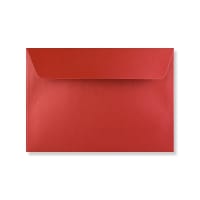 114x162 Cardinal Red Pearlescent Peel & Seal 120 Gsm Envelopes