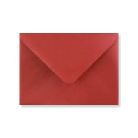 82x113 Cardinal Red Pearlescent Gummed 120 Gsm Envelopes