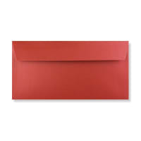 4.33 x 8.66 " Cardinal Red Pearlescent Peel & Seal 120 Gsm Envelopes