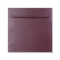 Pearlescent Aubergine 170mm Square Wedding Envelopes