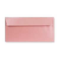 110x220 Baby Pink Pearlescent Peel & Seal 120 Gsm Envelopes