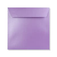 Pearlescent Lavender 155mm Square Wedding Envelopes