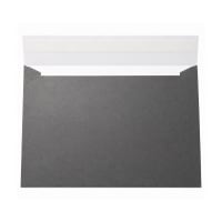 C7 Black Peel & Seal Envelopes 90gsm