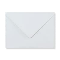 4.49 x 6.38 " White Recycled Gummed Diamond Flap 68lb Envelopes