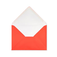 Red 125 x 175mm Envelopes 100gsm