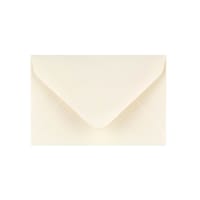 2.44 x 3.7 " Ivory Wallet Gummed 68lb Wove Envelopes
