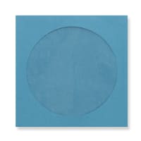 4.96 x 4.96 " Blue Square Peel & Seal Window 74lb Envelopes