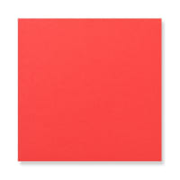 126x126mm RED SQUARE P/S PLAIN 110GSM