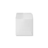 40x40mm White Square Gummed Plain 100gsm Wove Envelopes