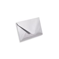 2.44 x 3.7 " Silver Mirror Finish Gummed 80lb Envelopes