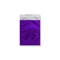 6.38 x 4.49 " Purple Foil Bag Peel & Seal