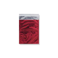 162mm X 114mm Red Foil Bag Peel & Seal