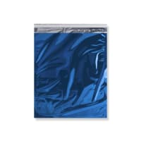 12.76 x 10 " Blue Foil Bag Peel & Seal