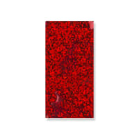 229mm x 114mm Sac en aluminium holographique rouge Peel & Seal