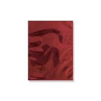 229 mm x 162 mm Sac en aluminium rouge Peel & Seal