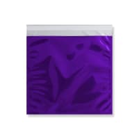 8.66 x 8.66 " Purple Foil Bag Peel & Seal