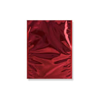 324 mm x 229 mm Sac en aluminium rouge Peel & Seal
