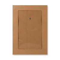 229x162 Manilla Pocket String & Washer 180gsm Full View Window Envelopes