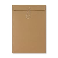 C4 Manilla String & Washer Envelopes 324x229mm  