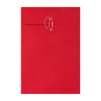 C4 Red String & Washer Gusset Envelopes 324x229x25mm