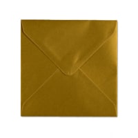 Metallic Gold 100mm Square Envelopes