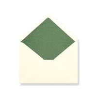 114x162 Ivory Green Tissue Lined Gummed Envelopes