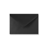 114x162 C6 Black Red-lined Wallet Gummed 120gsm