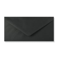110x220 DL Zwart Rood gelinieerde Portemonnee Gegomd 120 g/m² enveloppen