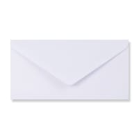 110x220 DL Portefeuille blanc ligné rouge Enveloppes 120g/m²