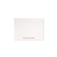 White 270 x 195mm Envelopes 120gsm - Please Do Not Bend