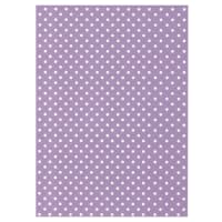 A4 LILAC POLKA DOT CARD 300 GSM