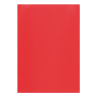 A5 PEARLESCENT CHRISTMAS RED CARD