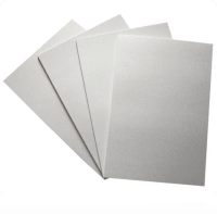 A5 (5.83 x 8.27) Pearlescent Snow White Cardstock