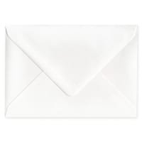 White Fine Linen 62 x 94mm Envelopes 135gsm