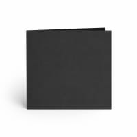 150mm Vierkant Gitzwart Enkelvoudig Gevouwen Karton 300 g/m²