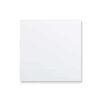 120x120mm WHITE SQUARE GUMMED V FLAP 120GSM NON-OPAQUE