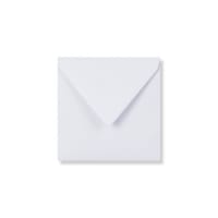 White 147mm Square Envelopes 100gsm