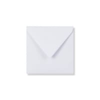 White 147mm  Square Envelopes 100gsm