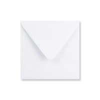 White 130mm Square Envelopes 90gsm