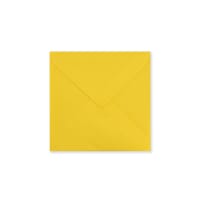 Canary Yellow 155mm Square Envelopes 100gsm